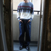 Vintage Nordic Reindeer Sweater